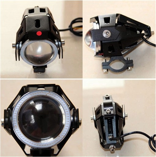 2*REFLEKTOR LAMPA LED RGB U7RING MOTOCYKL WŁĄCZNIK Numer katalogowy części U5