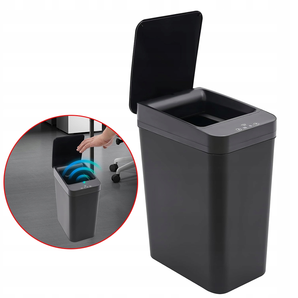 Levně Odpadkový Koš Automatický Inteligentní Senzor Pro Kuchyň A Ložnici