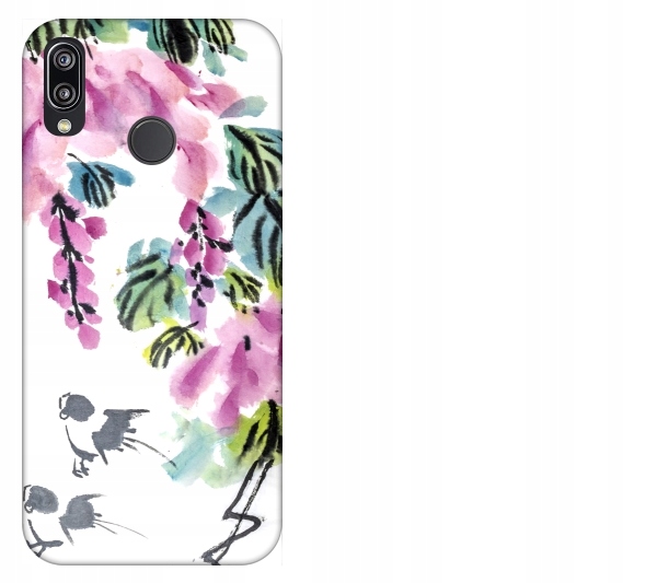 

Etui pokrowiec Huawei P20 Lite Kwiaty akwarela chi