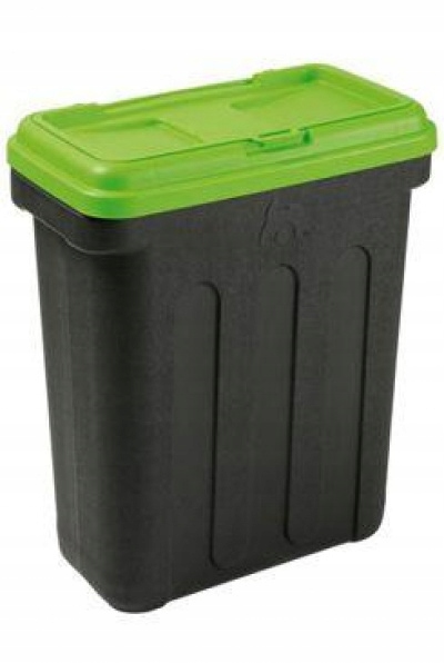 Levně Maelson Box na granule černá/zelená 15kg