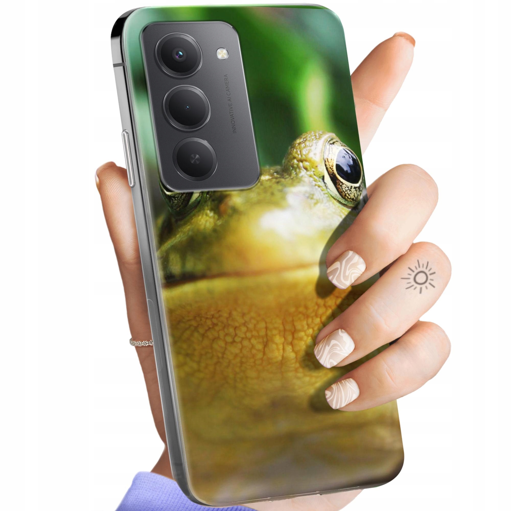 Etui Do Xiaomi Redmi 15 15 5G Żabka Żaba Frog Obudowa Pokrowiec