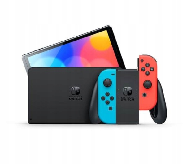 Konsola Nintendo Nintendo Switch Oled Czerwony Niebieski