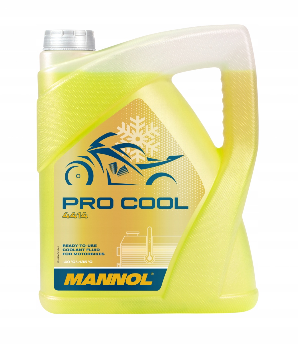 Płyn Chłodnic Motocyklowych -40/+135 C Mannol 5L