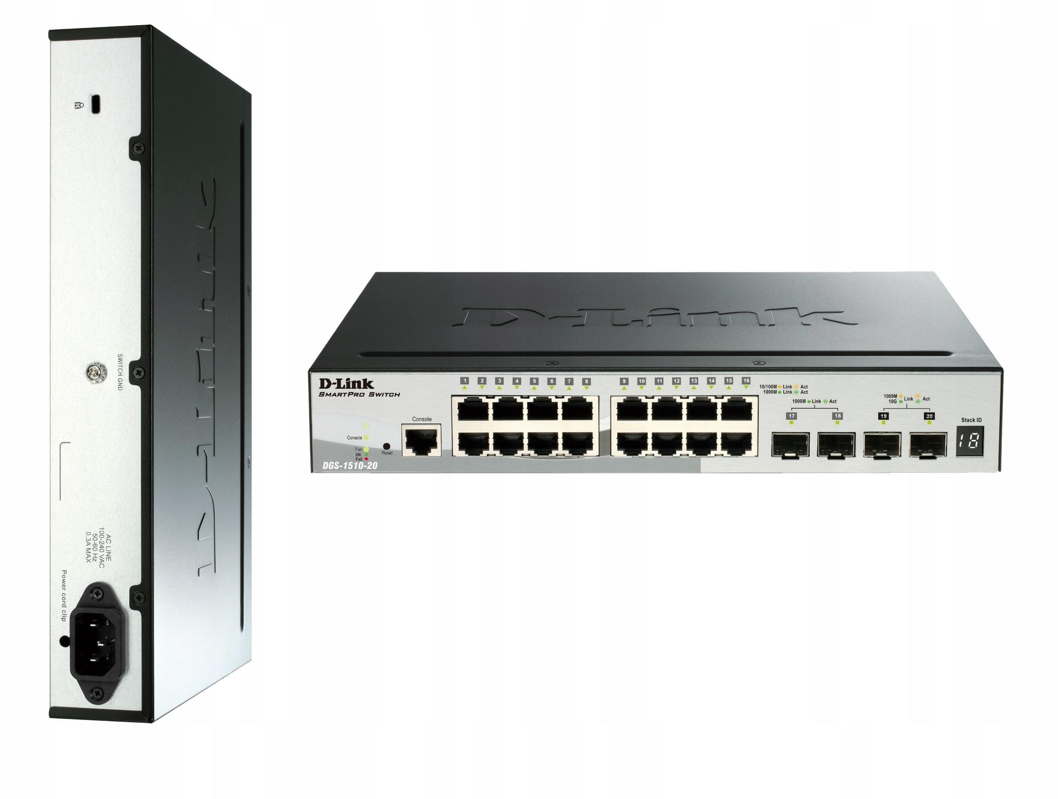 D-Link Switch DGS-1510-20 16xGbit 2xSFP 2xSFP+