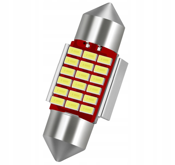 

Żarówka Rurka Led 31MM C3W C5W 18SMD Canbus Mocna