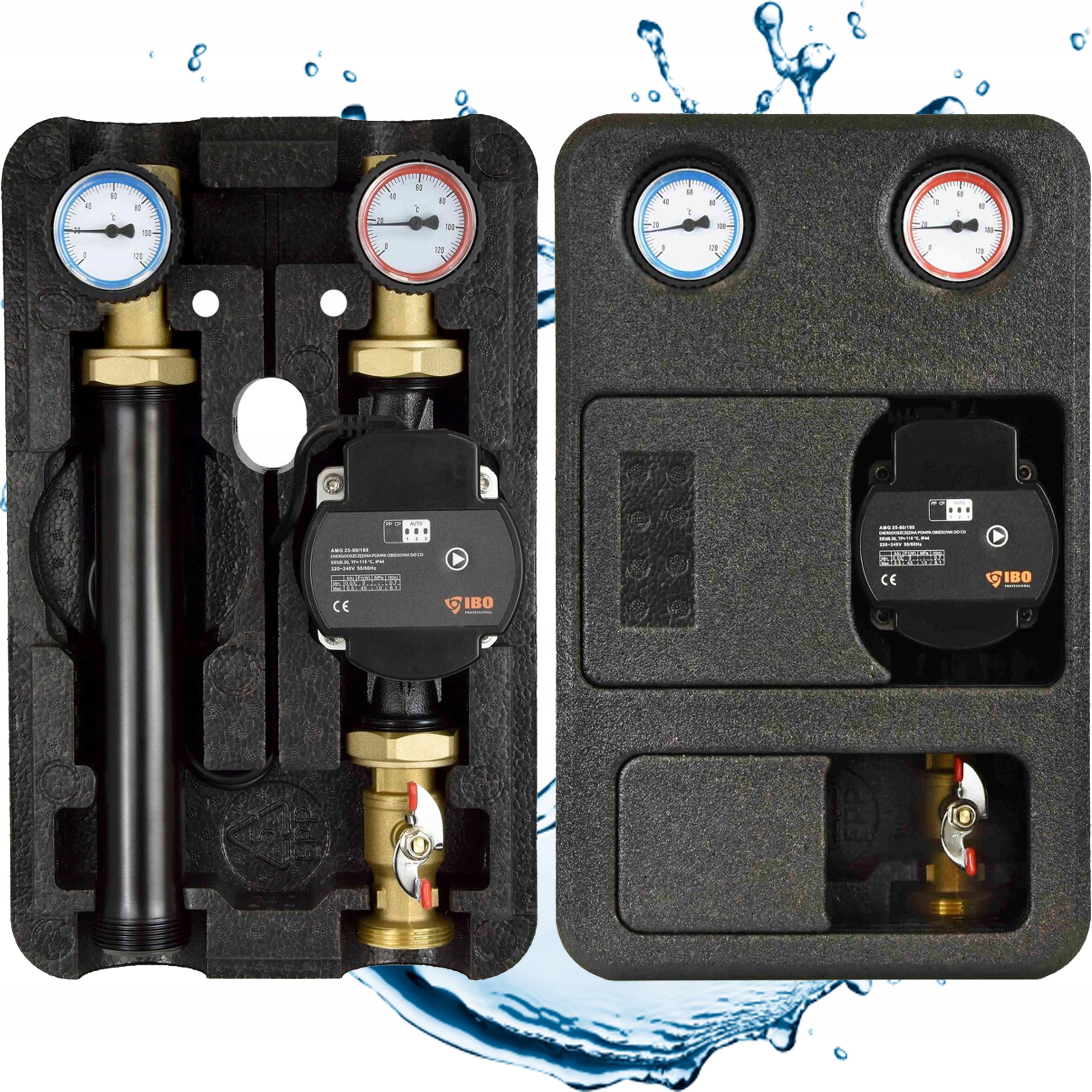 Čerpacia skupina Gp Pro Bo obehová pumpa Amg 25-60/180 Ibo