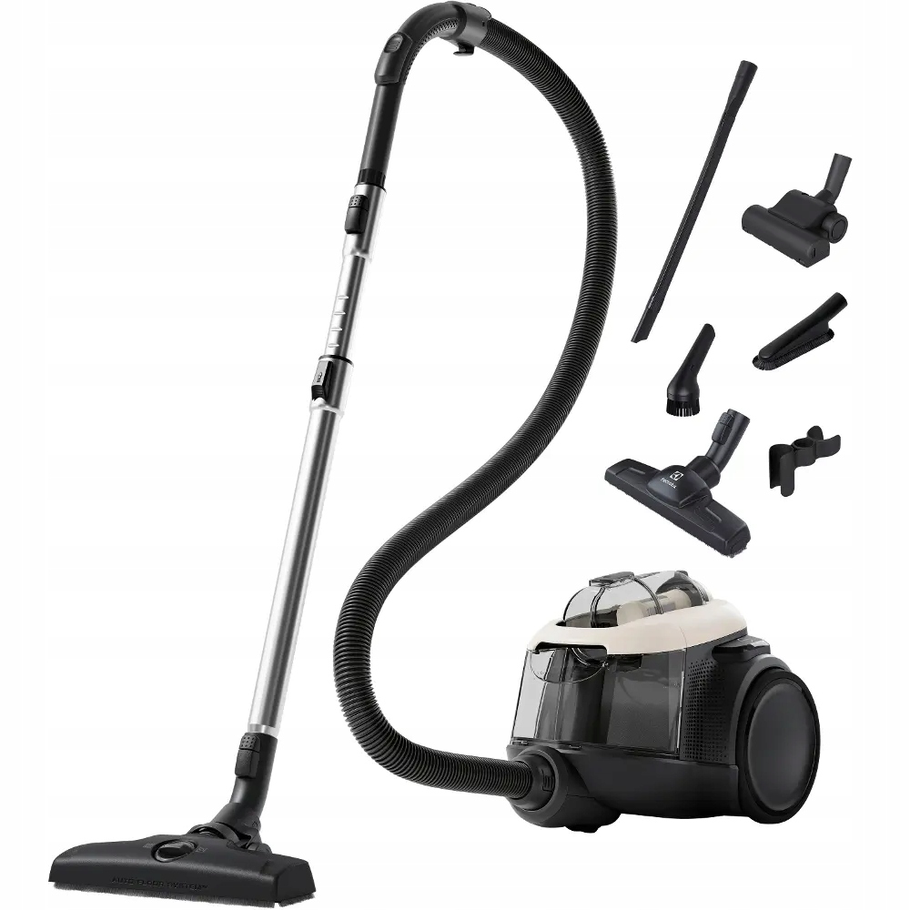 Bezsáčkový vysávač Electrolux 600 Hygienic EL61H4SW, biely