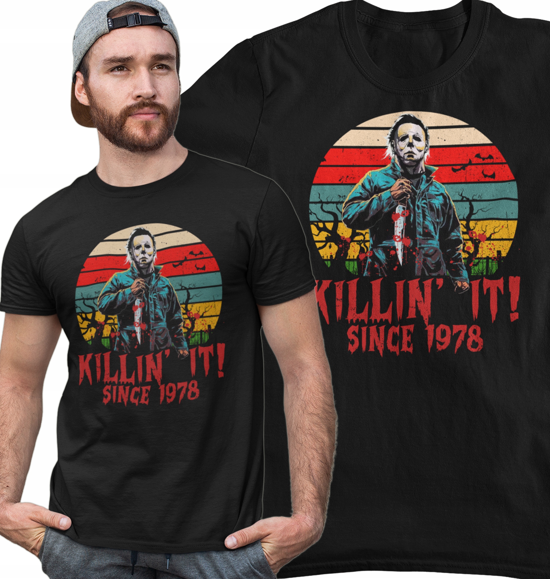 

Zabawna Koszulka Na Halloween Michael Myers S