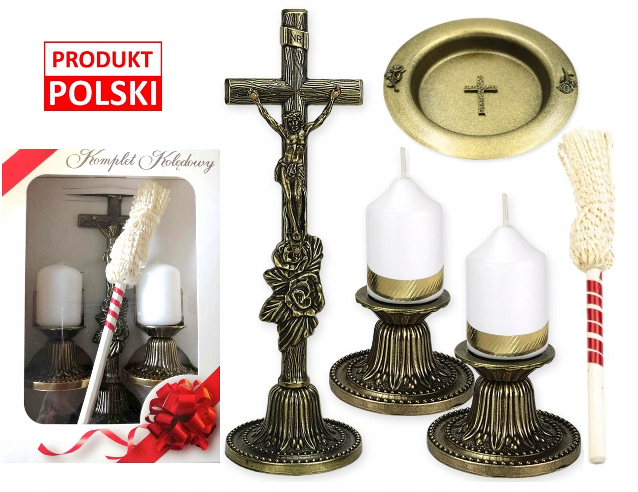 Kompletní Kolečková Sada *inri* koleda tmavě zlatá