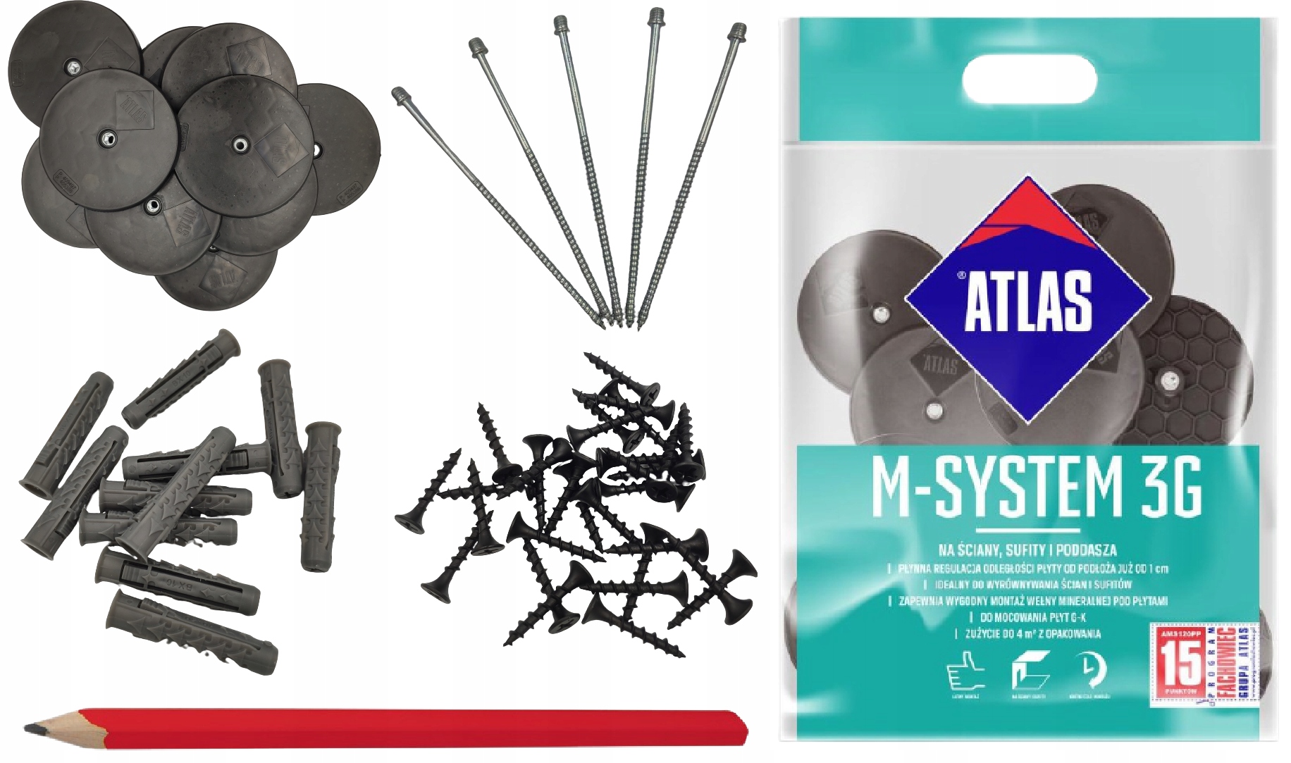 

Zestaw Atlas M-system L50 Ściana Sufit