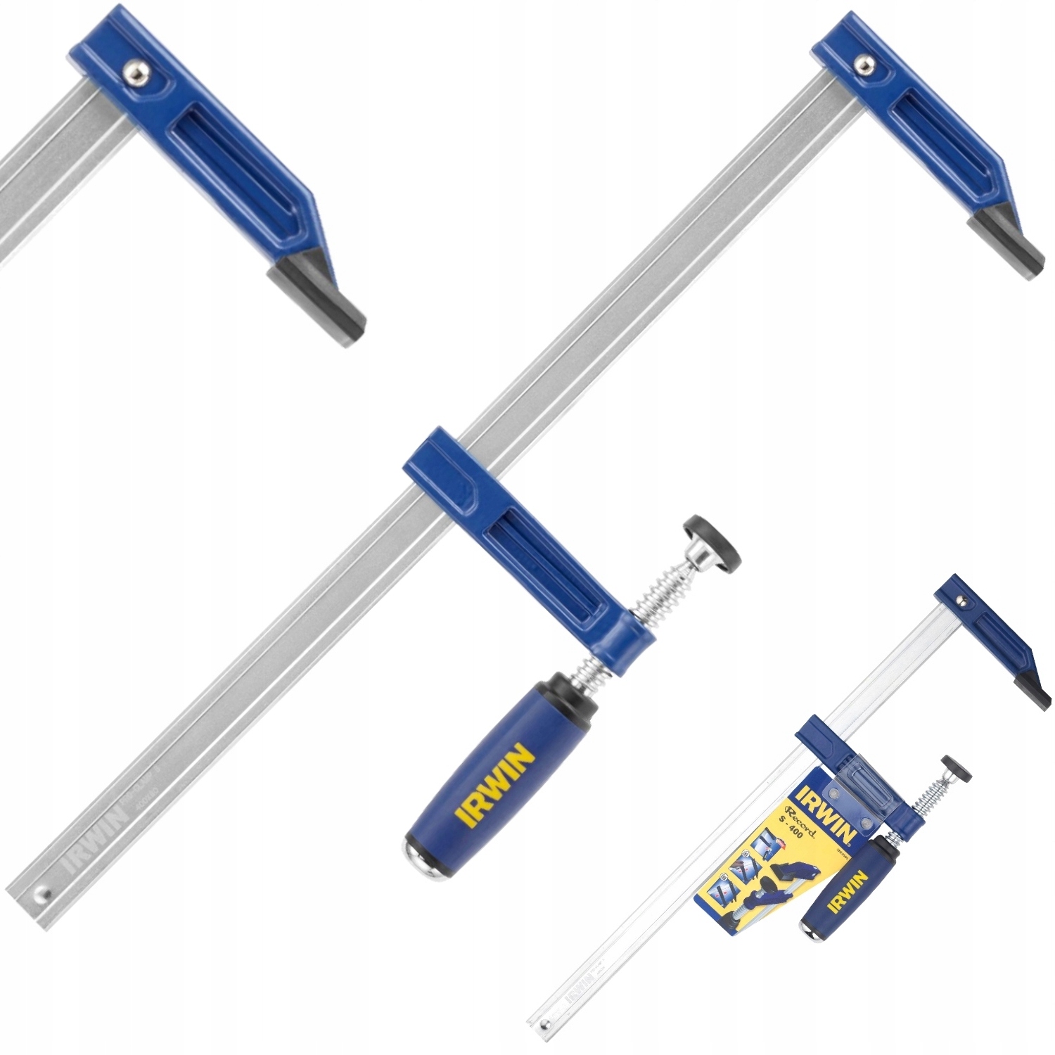 Ścisk stolarski śrubowy IRWIN 10503566 80x400mm Pro Clamp S