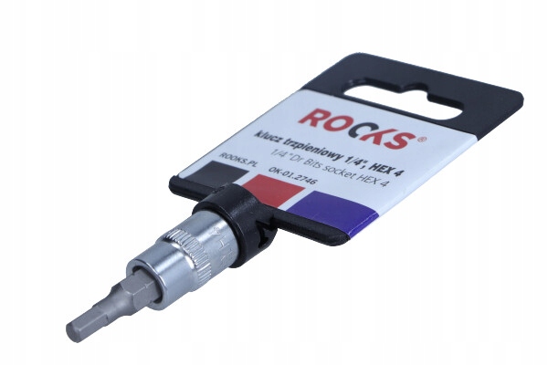 

Imbus Hex Bit Klucz Trzpieniowy Nasadka 1/4 4