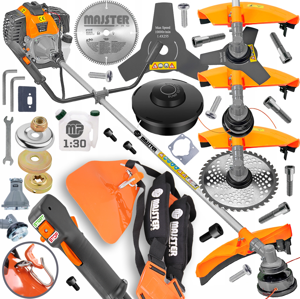 Kosa Spalinowa podkaszarka wykaszarka kosiarka trawy Majster Pl MP0415 Pro