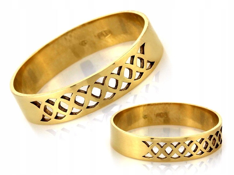 Zlatý snubní prstýnek 585 14k 1,76g velikost 15 ideální jako dárek