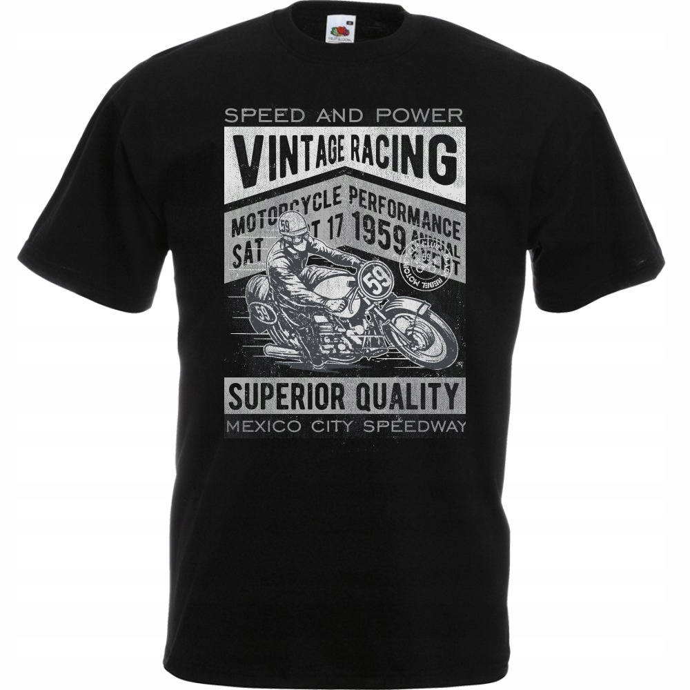 

Koszulka motocykl motocyklista vintage racing M