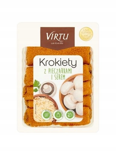 4 x Krokety s žampiony a sýrem Virtu 400 g