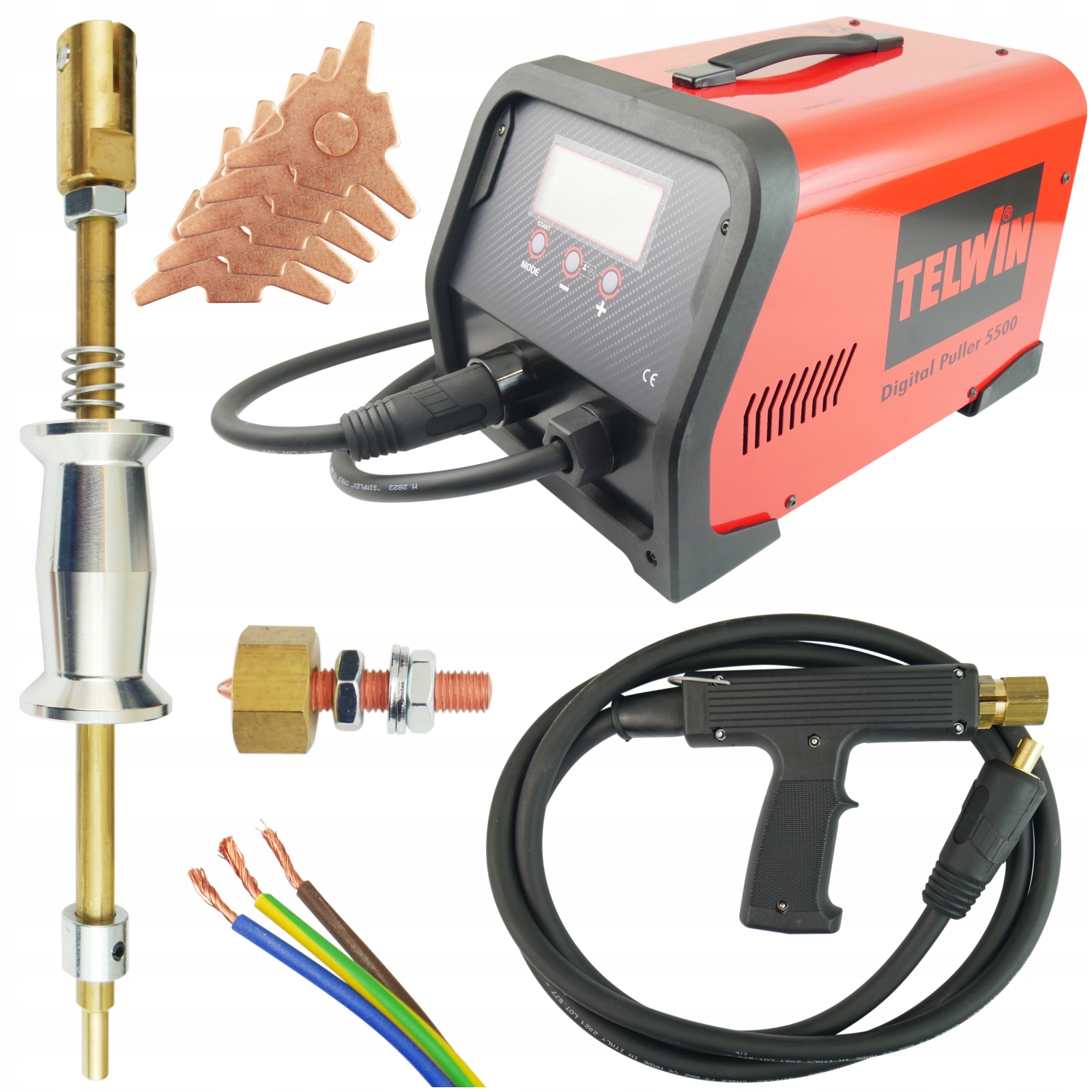 Spotter spoter Plechový Telwin 5500 Digital Car Spoter 400V Svářečka