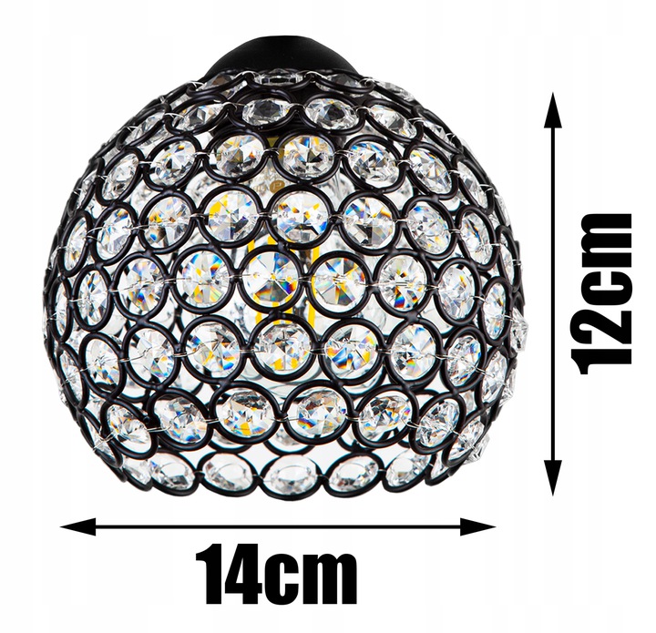 Lampka Biurkowa Szklana Nocna Loft Retro - FIBRAM Kod producenta 633