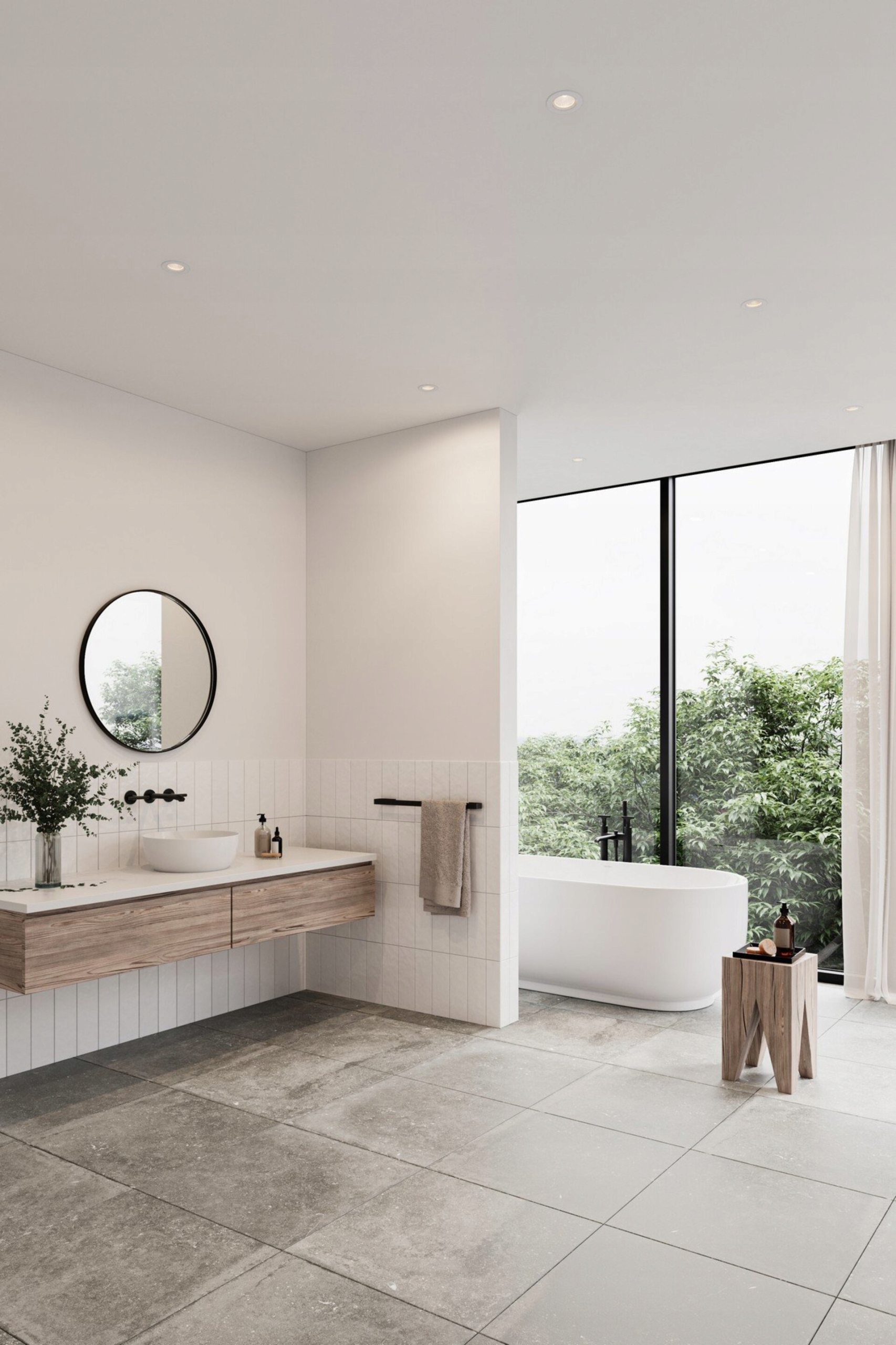 Nordlux Fremont 3-Kit IP65 4000K vestavné svítidlo bílá, stmívatelné