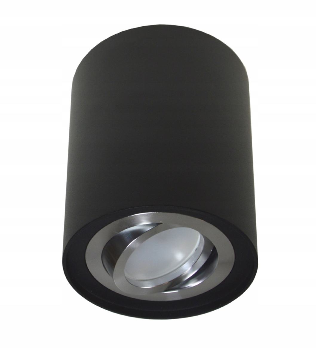 

Oprawa sufitowa lampa natynkowa do Led GU10 czarna