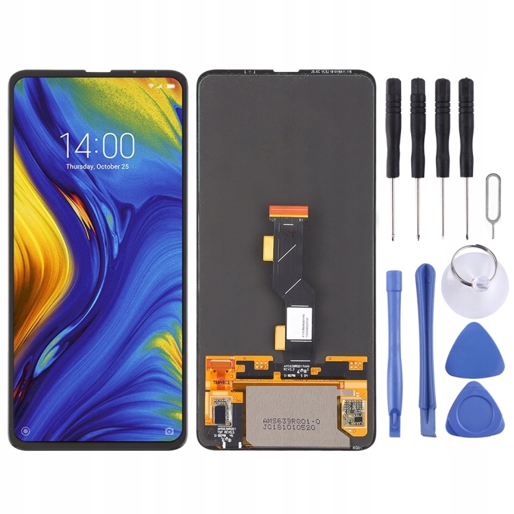 Original AMOLED LCD Screen for Xiaomi Mi Mix 3 with Digitizer Full Black