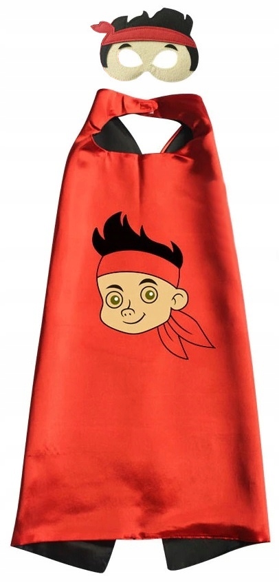 

Strój Przebranie Jake Piraci Z Nibylandii Peleryna