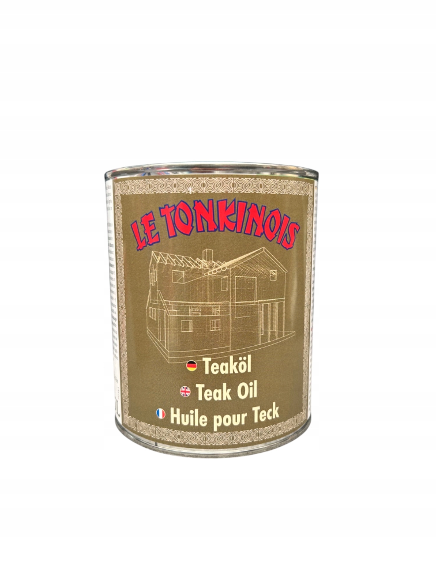 Olej do drewna do łodzi Teak oil 0,75 L Le Tonkinois