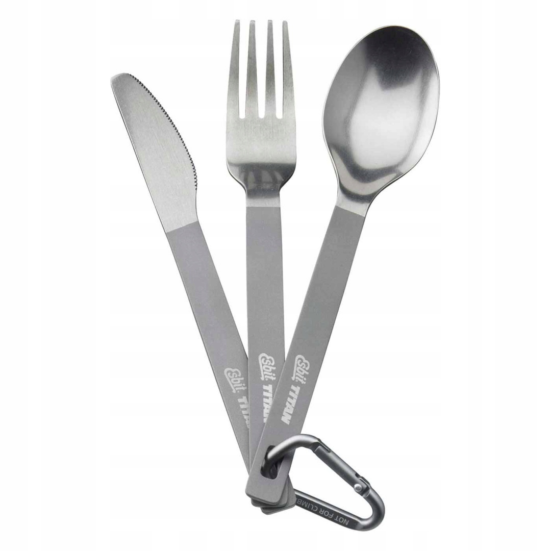 Sztućce Turystyczne Esbit Titanium Cutlery Set
