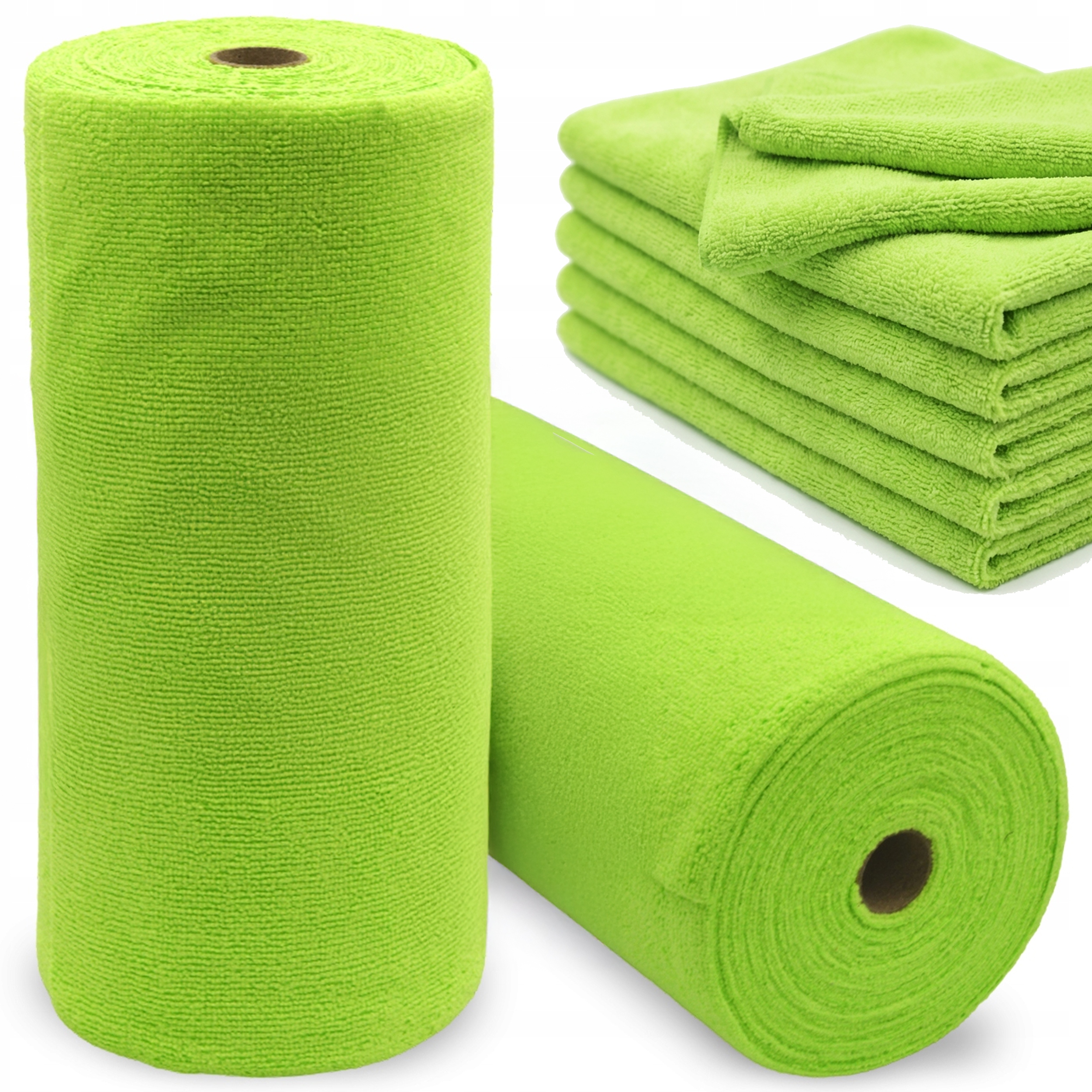 50 x Mikrovláknové Utěrky Na Čištění Leštění Auta