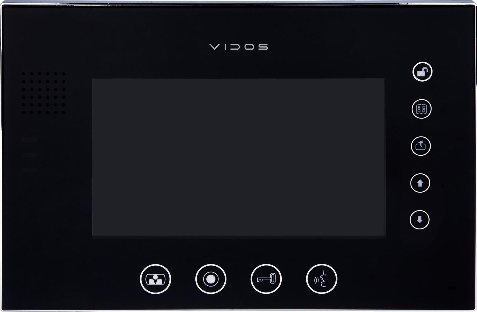 Monitor videodomofónu Vidos M670B-S2 s 7" Tft LCD displejom a interkomom