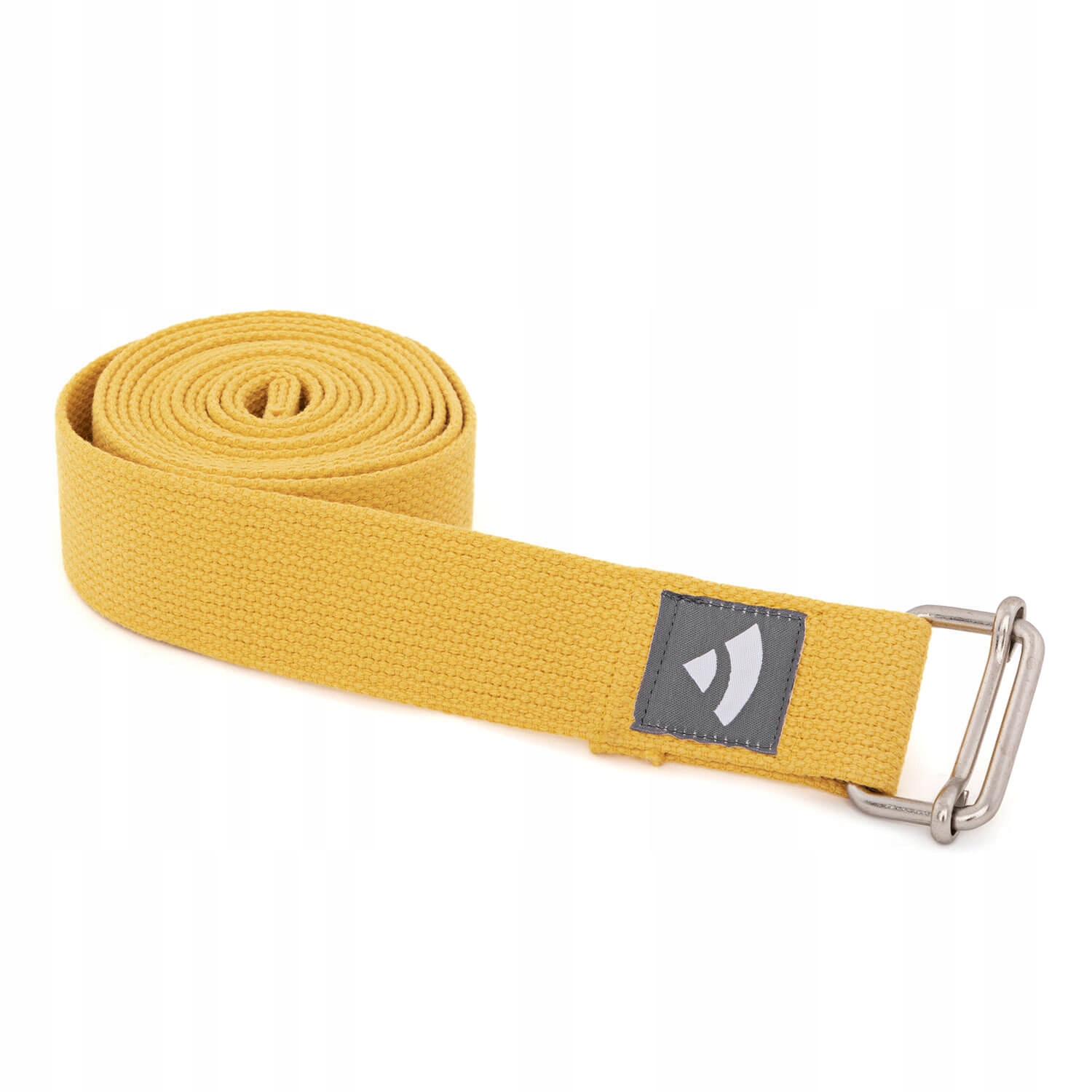 Bawełniany Pasek do jogi Bodhi Asana belt 2,5m żółty