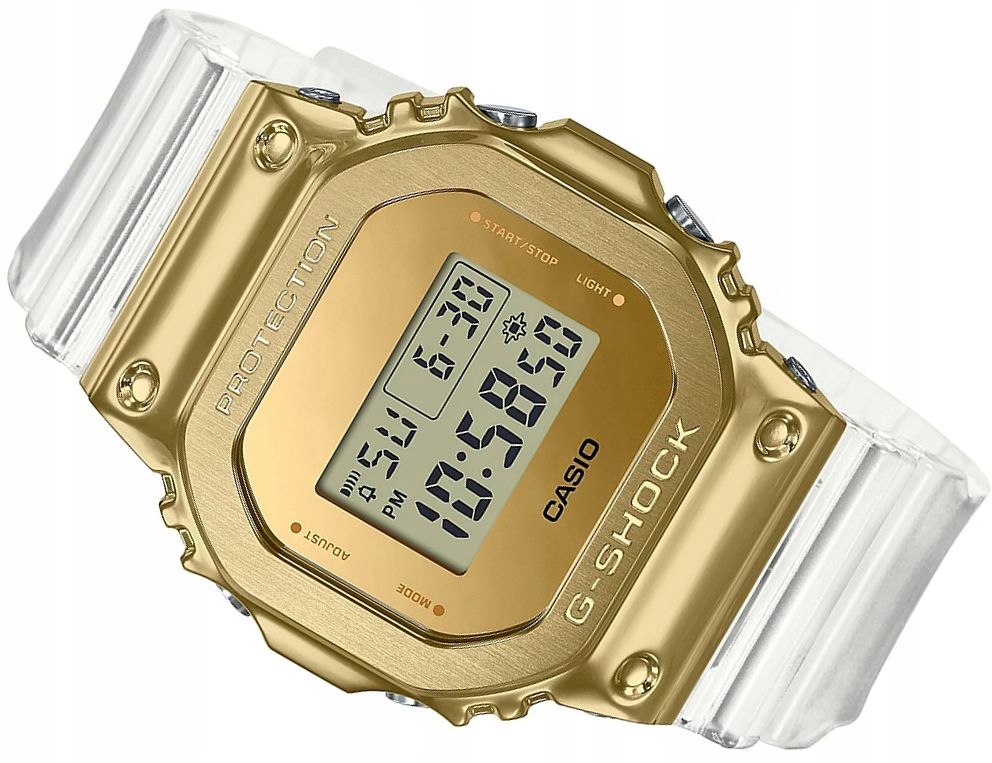 Sportovní Pánské Hodinky Casio G-shock GM-5600SG-9ER Gold Steel Originál