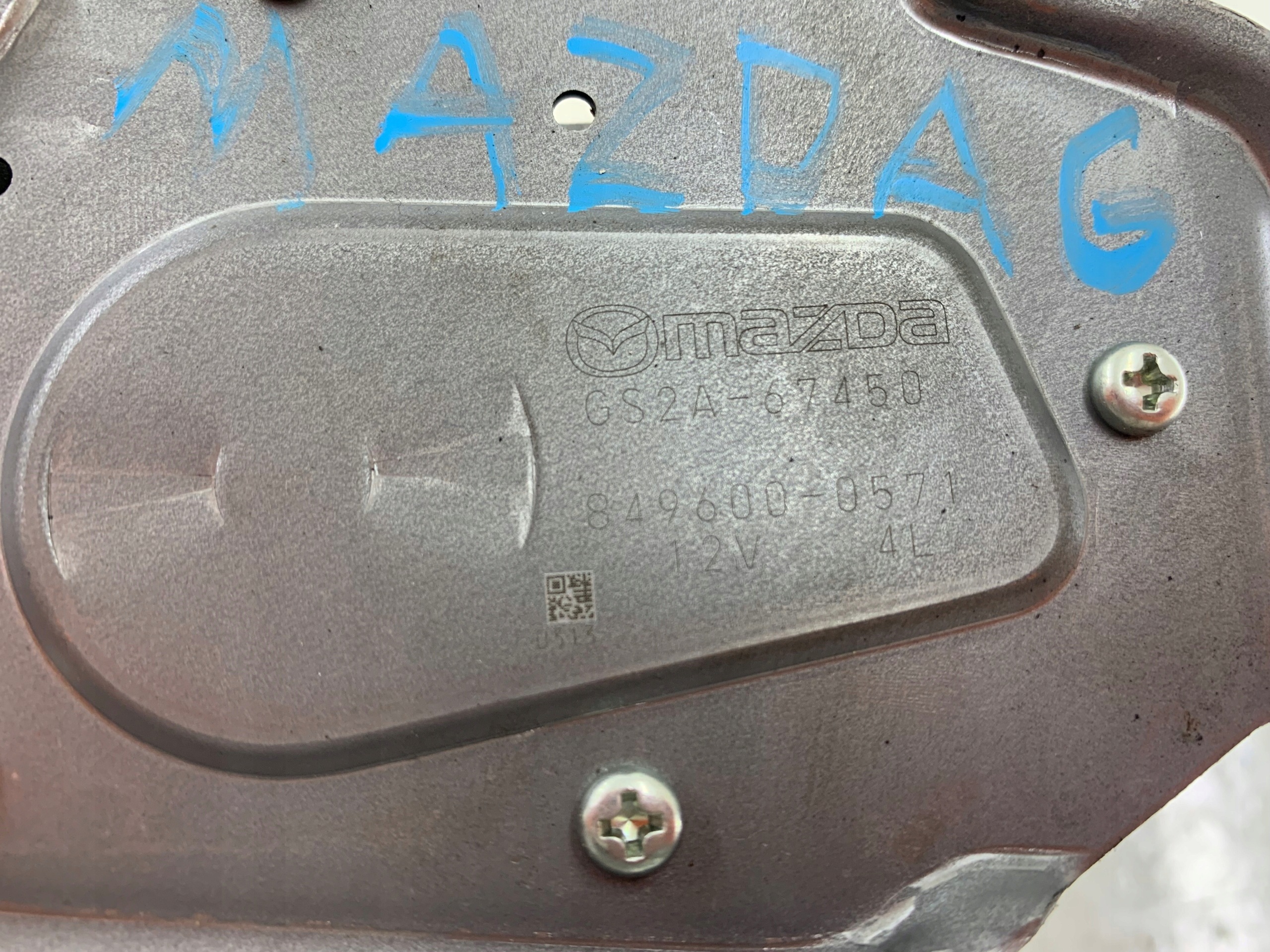 MAZDA 6 GH II KOMBI wischergsetänge heck 849600-0571