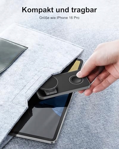 MAGSAFE Stacja Ładowania 3w1 Dla iPhone Apple Watch AirPods Pro — miniatura 7