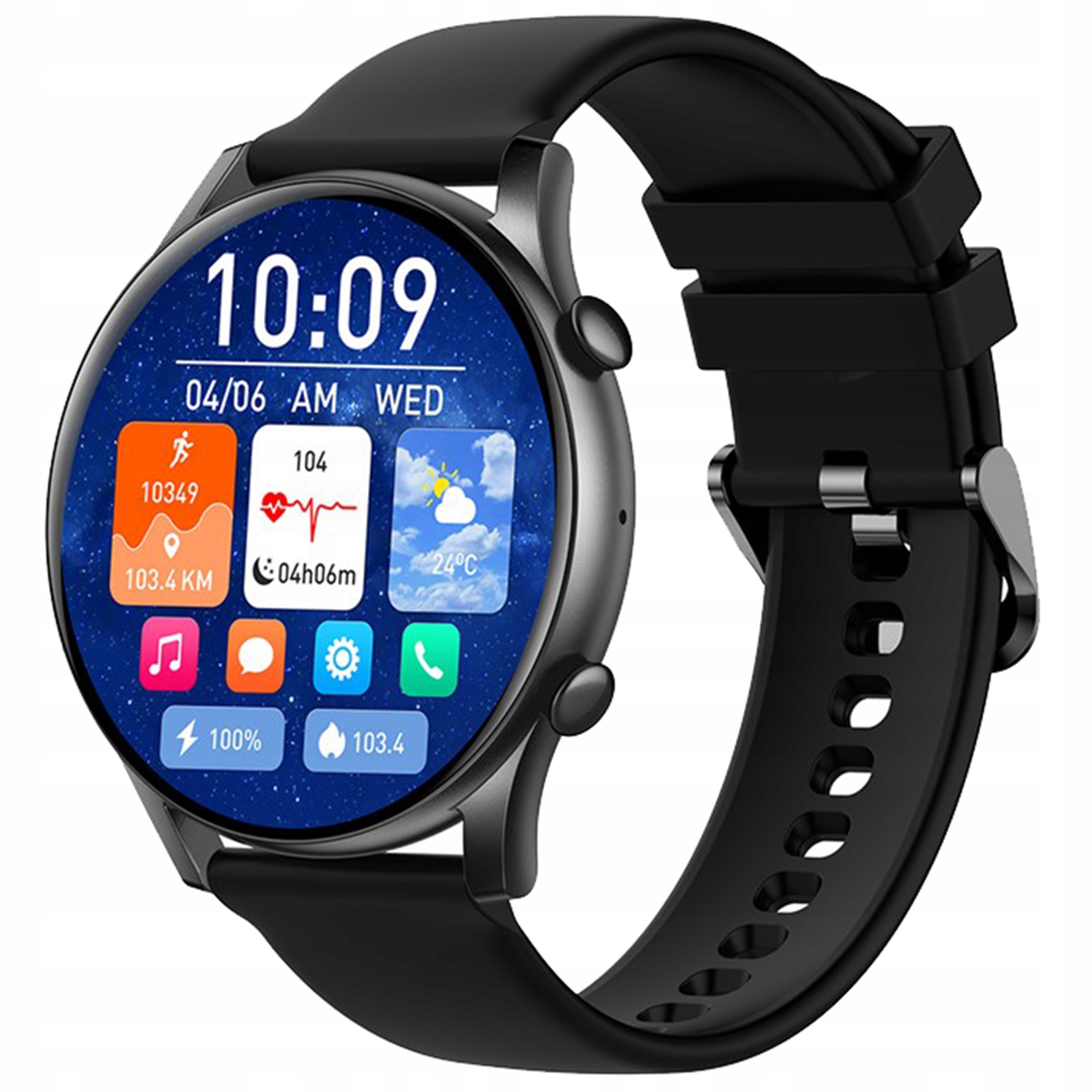 SMARTWATCH ZEGAREK SMARTBAND SMART WATCH ROZMOWY DAMSKI MENU PL SPORT MĘSKI Marka Active Band
