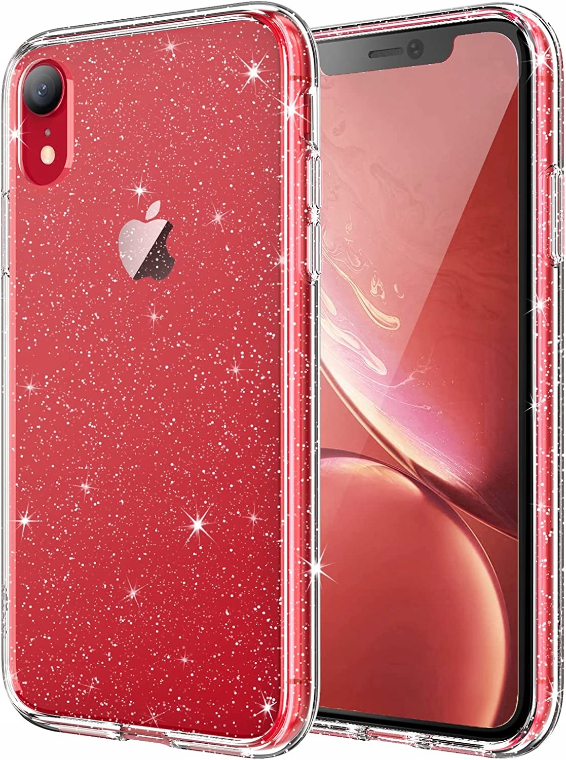 Etui BROKAT SHINE +Szkło do Apple iPhone XR 2MM