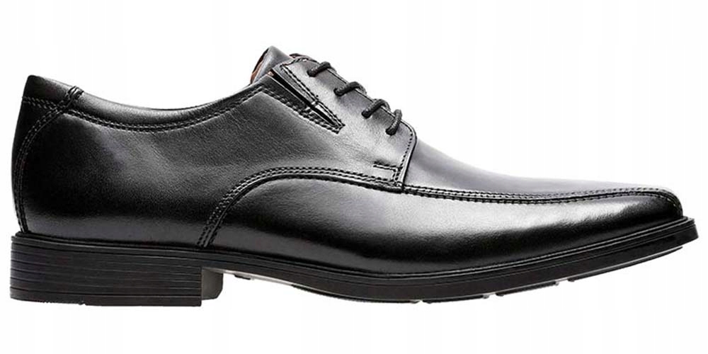 

Półbuty Clarks Tilden Walk skórzane czarne 42,5