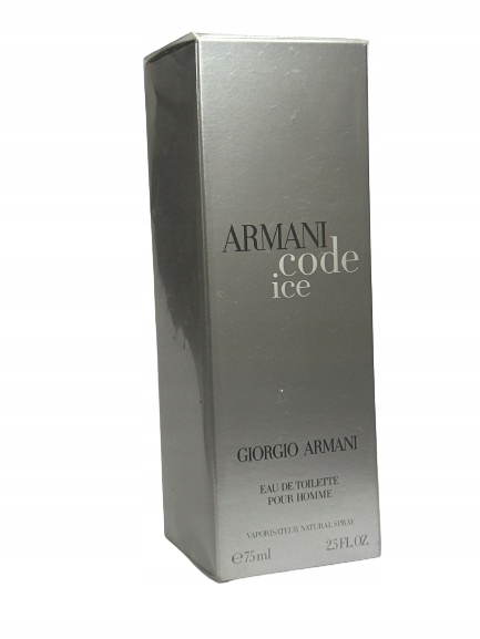 Giorgio Armani Code Ice Pour Homme 75 ml woda toaletowa mężczyzna