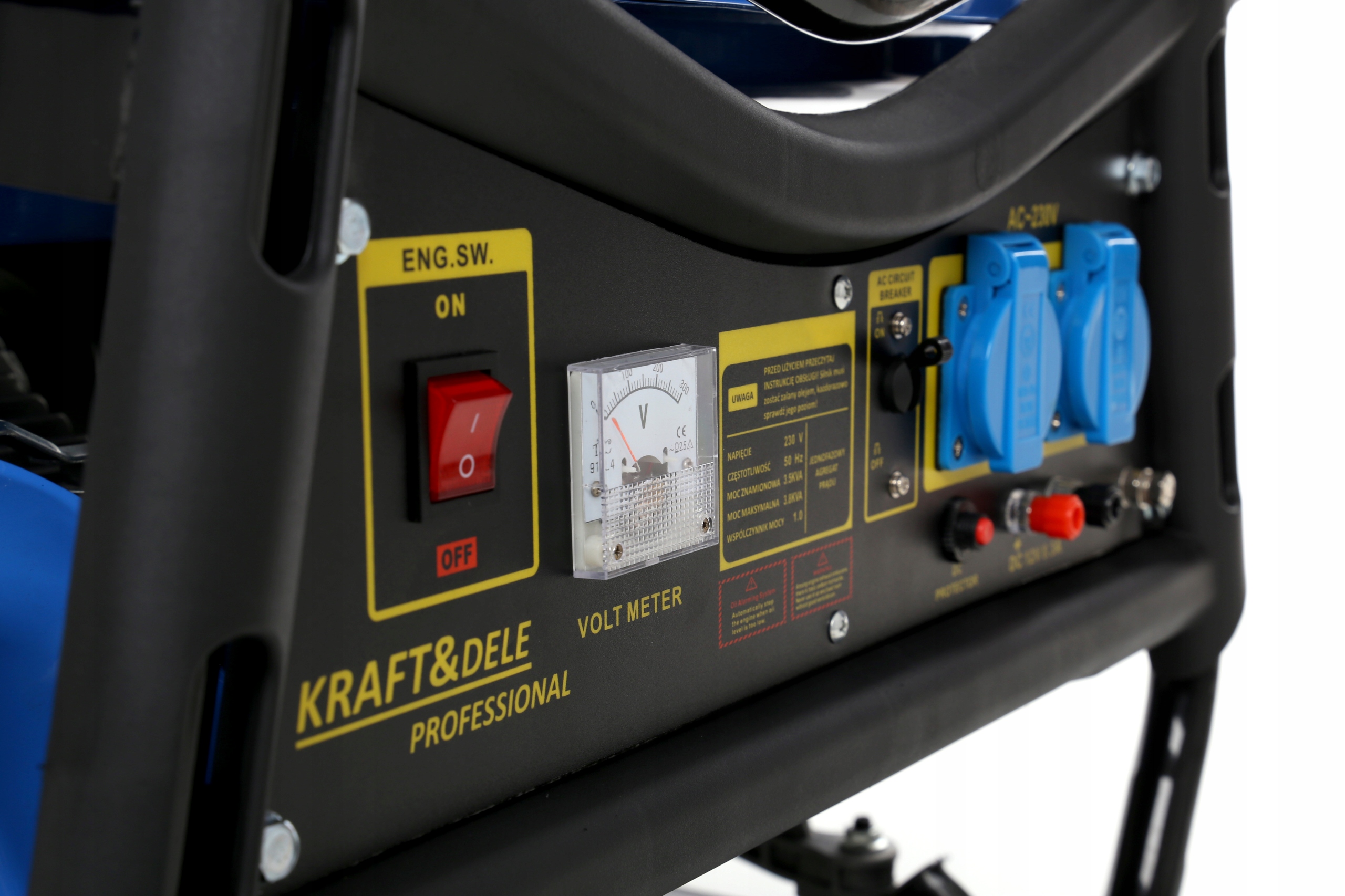 AGREGAT PRĄDOTWÓRCZY PRĄDU KD141 3KW 3000W OLEJ * Nominalna moc prądnicy 2800 W