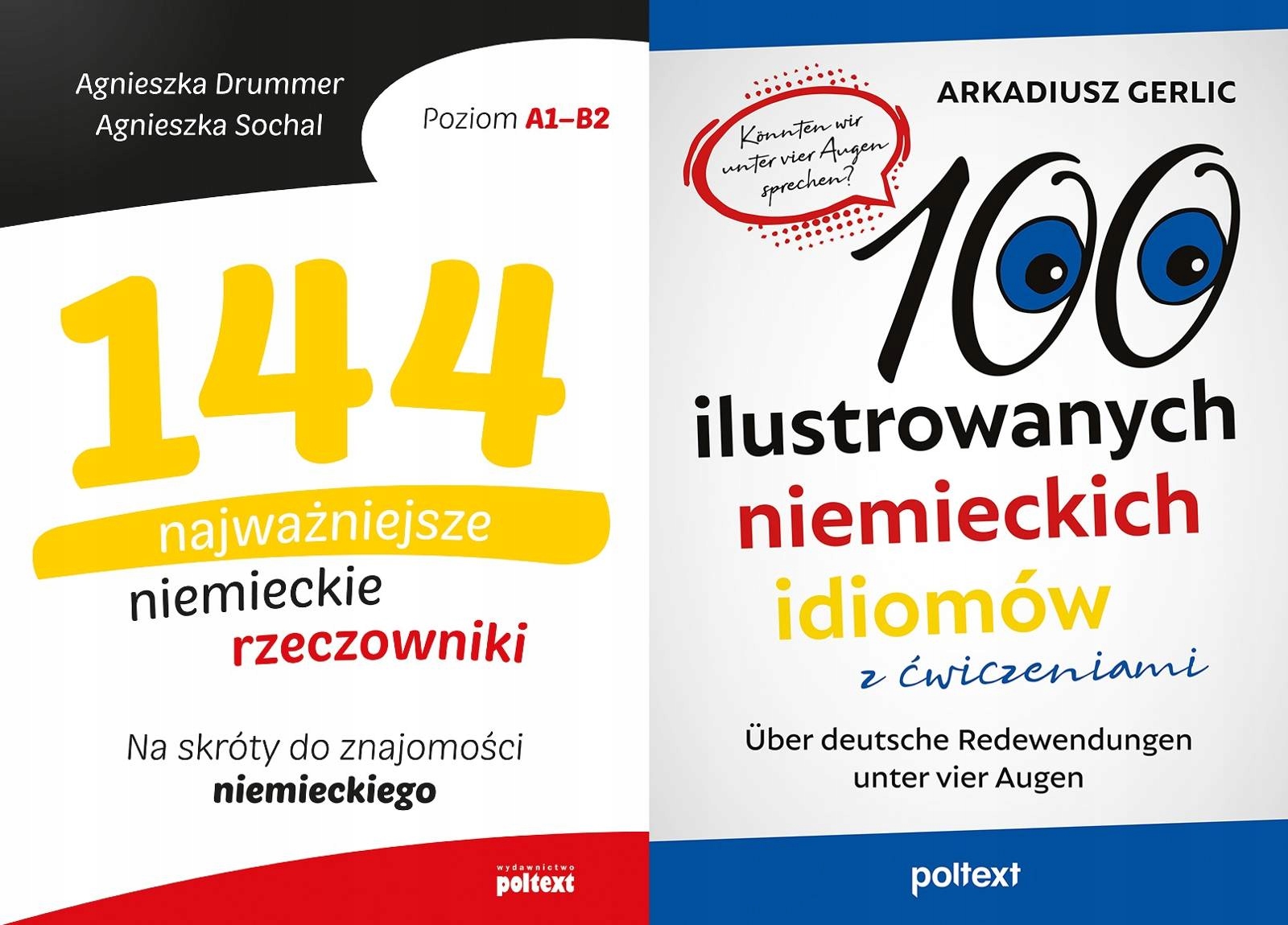 Niemiecki: 144 najw. rzeczowniki 100 idiomów