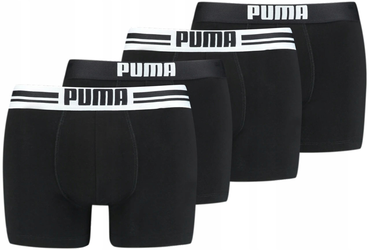 

Bokserki Męskie Puma Boxers 2PAK Czarne R. L