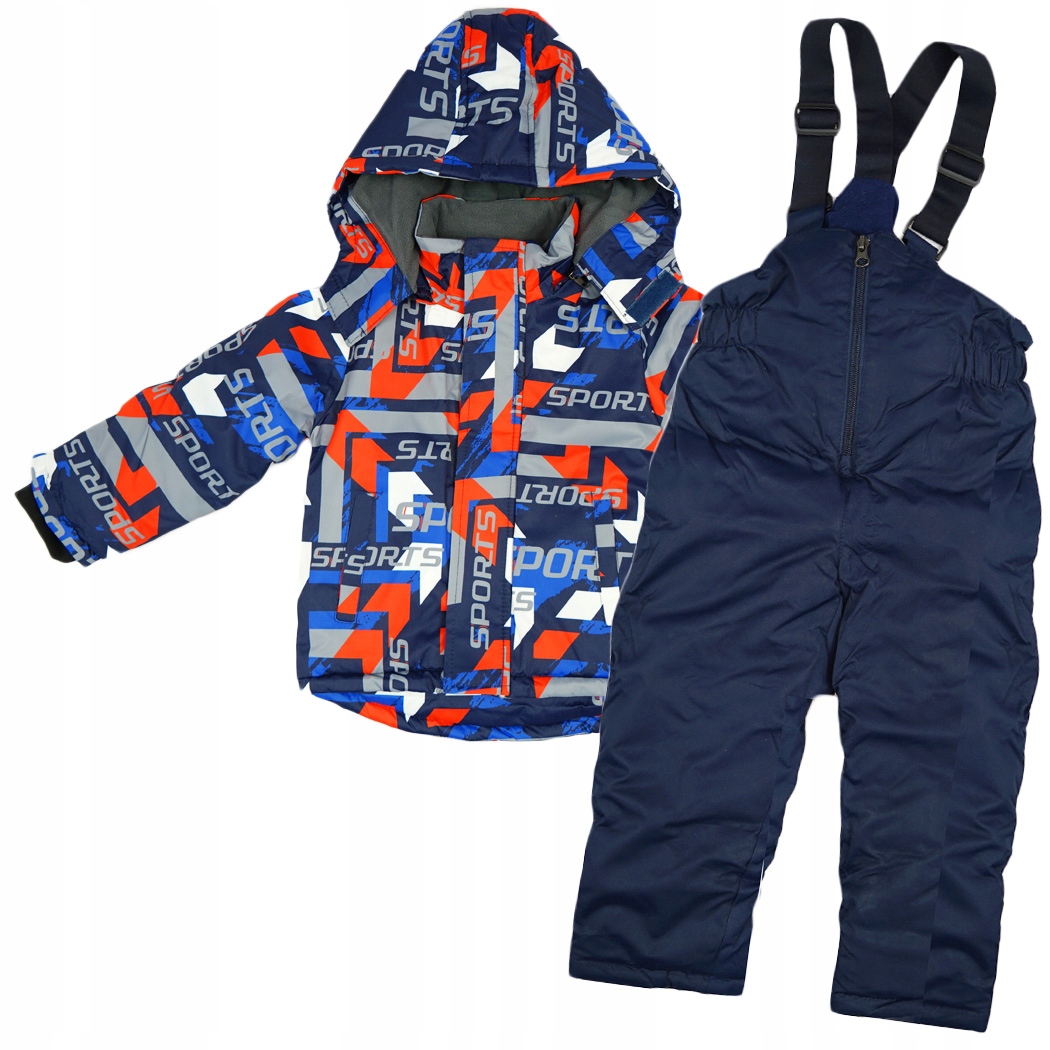 

Zimowy Kombinezon dwuczęściowy Sports grafit r.116