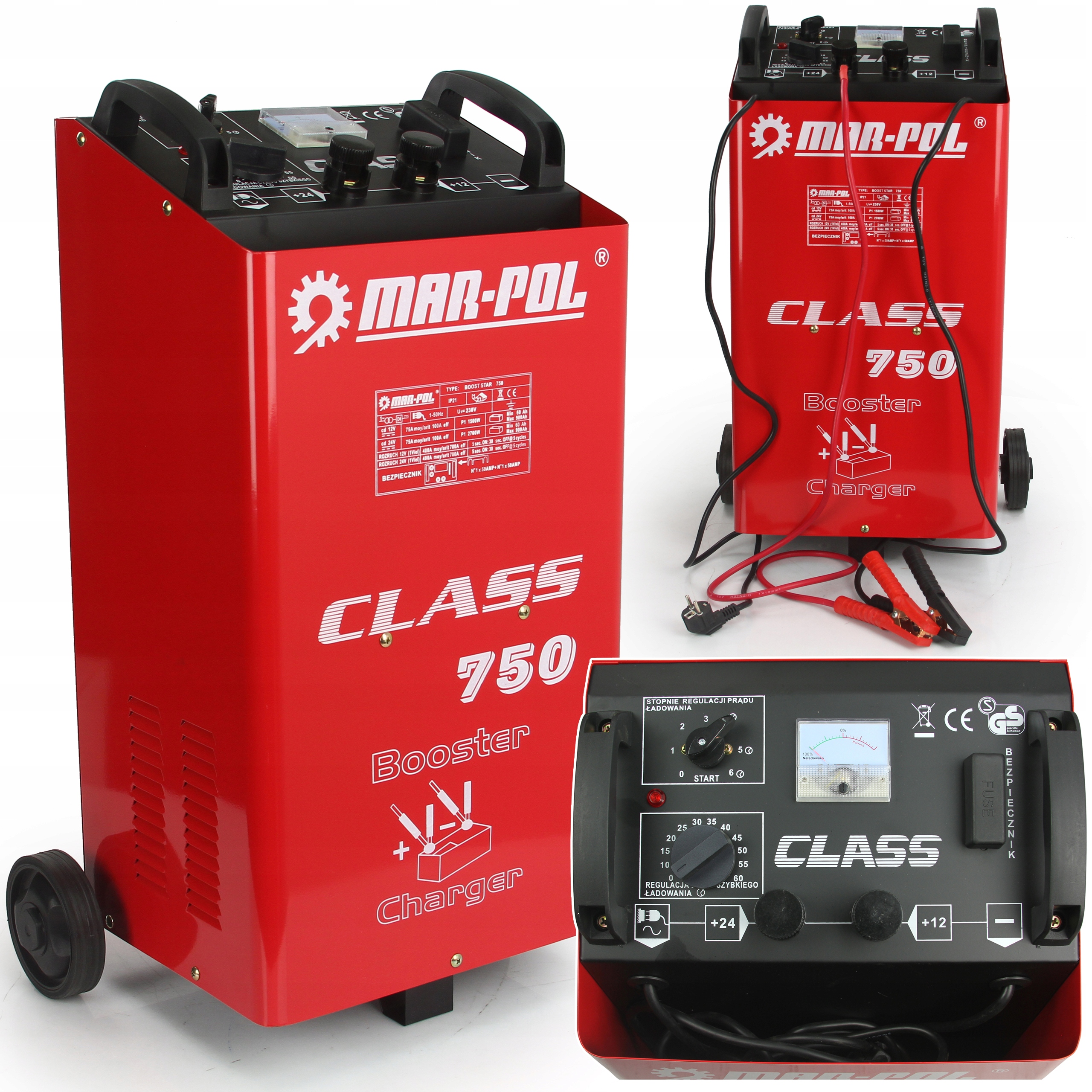 

Prostownik Z Rozruchem LCD Class 750