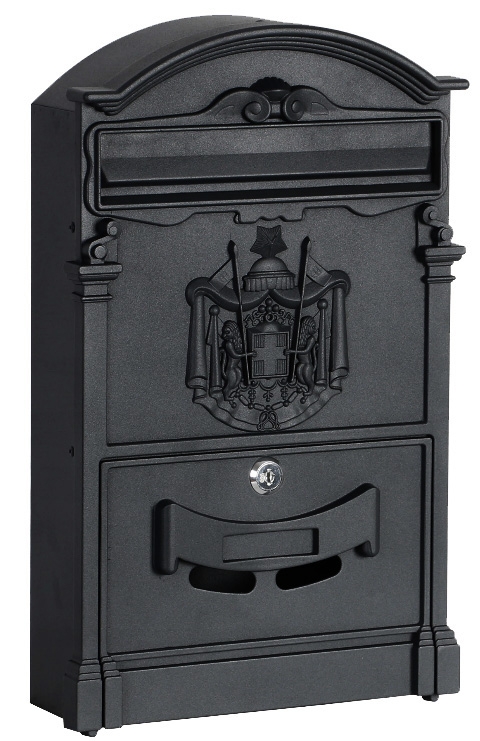 Poštovní schránka na dopisy Amund černá