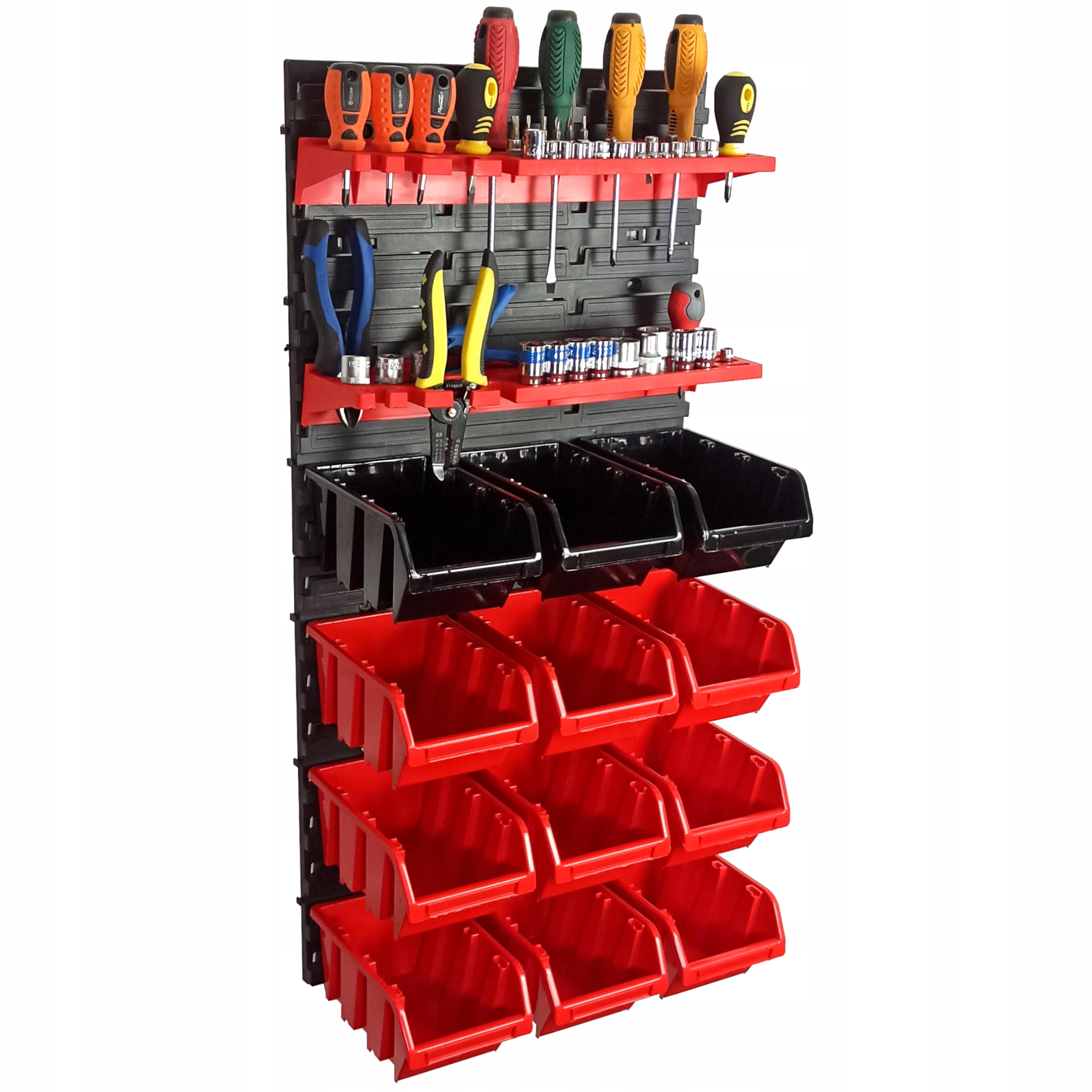 TABLICA ŚCIANKA NARZĘDZIOWA wym. 78x39cm 12 kuwet Kod producenta Z101