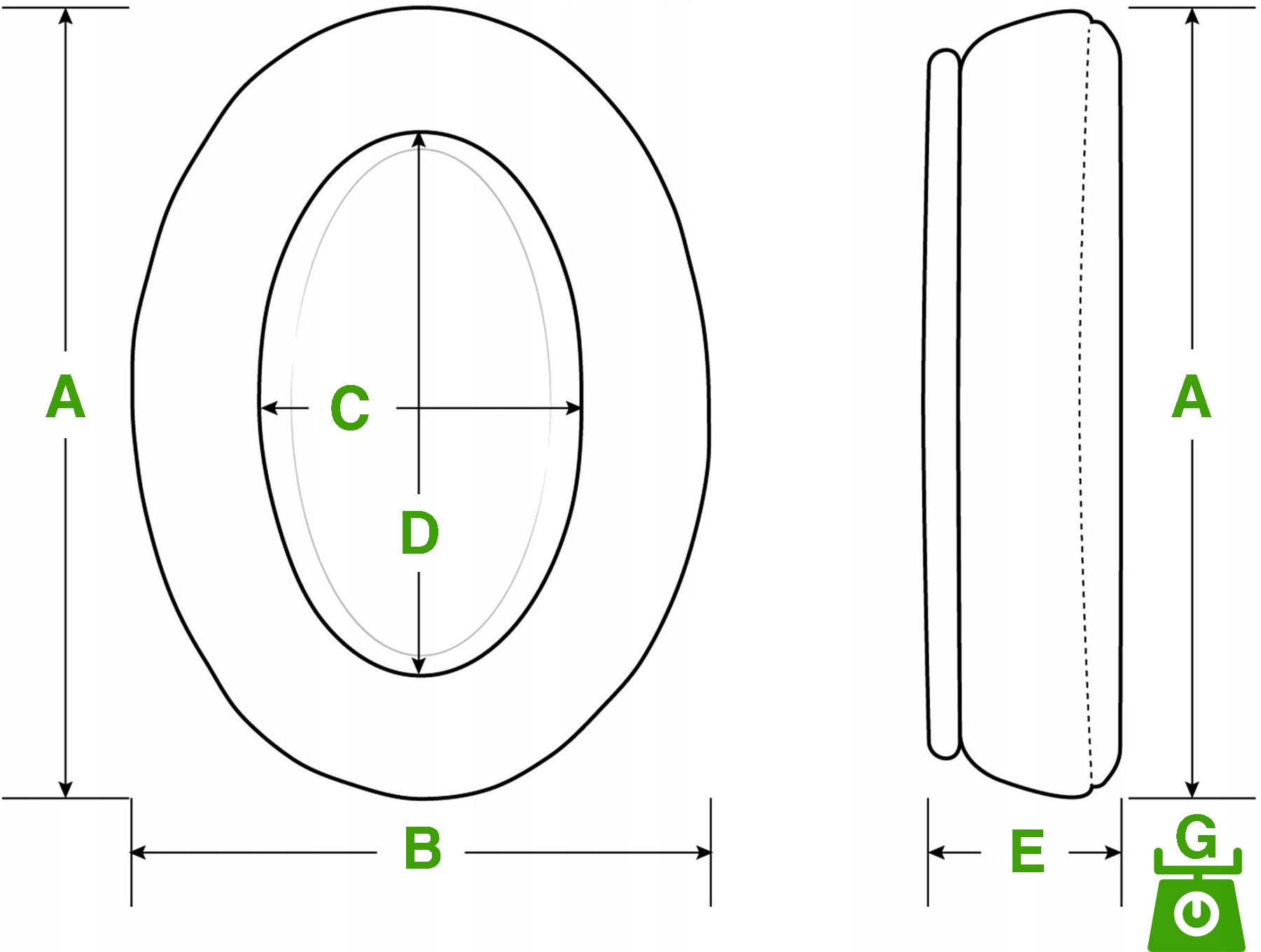 NAUSZNIKI PADY GĄBKI DO SONY MDR-100ABN WH-H900N Materiał skóra syntetyczna