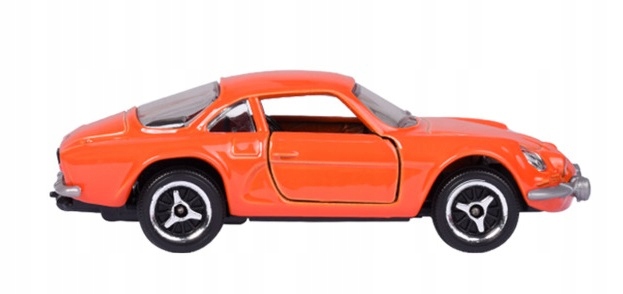 MAJORETTE VINTAGE RENAULT ALPINE A110 POMARAŃCZOWY 1:53 NOWY METALOWY MODEL Marka Majorette