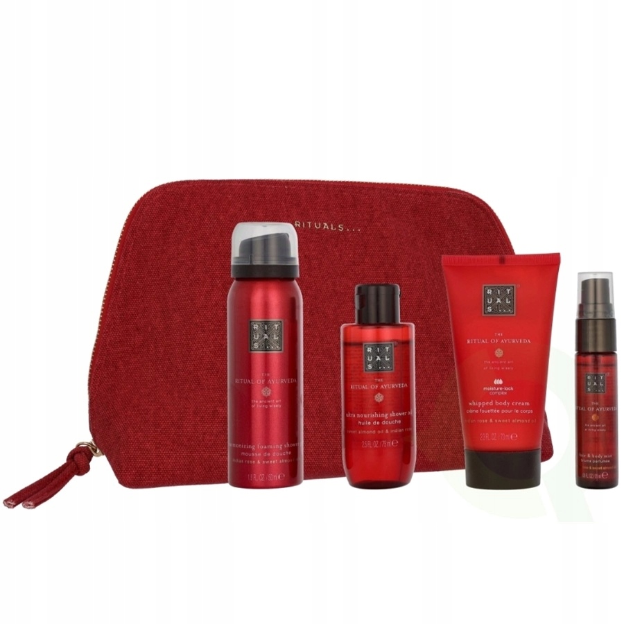 Rituals zestaw Ayurveda z kosmetyczką 4 elementy