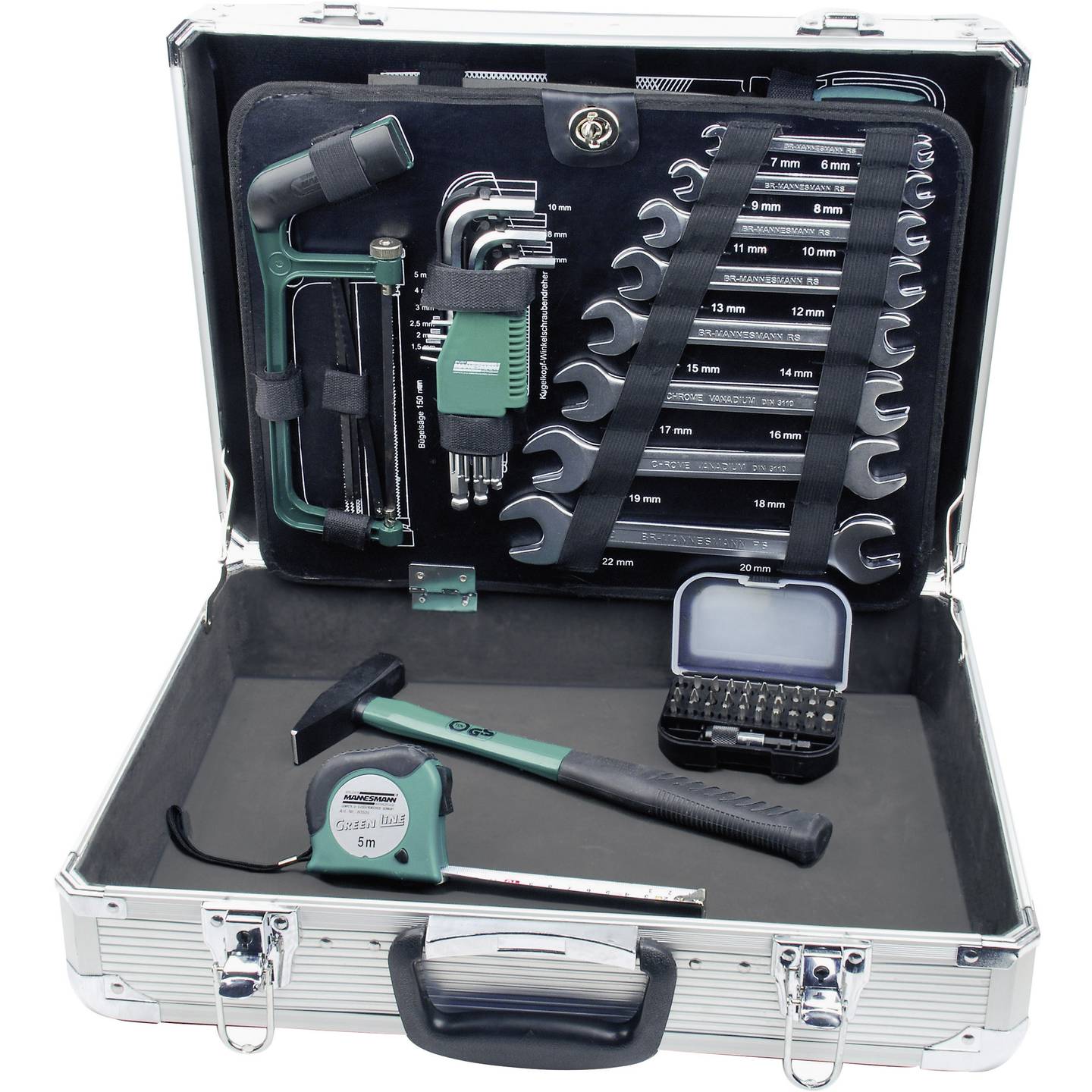 Walizka narzędzia aluminiowa 108-części zestaw Kod producenta 616665