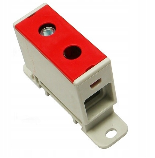 ZŁĄCZKA SZYNOWA 1-TOROWA 50MM2 ZGX 1x50 CZERWONA INCOBEX